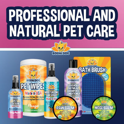 Premium Dog Cologne - Deodorizing Dog Perfume & Conditioner for Dogs & Cats - Natural Long Lasting Spray - Keeps Pets Fresh All Day - Gentle & Safe Formula, Made in USA (Baby Powder 4 Fl Oz)