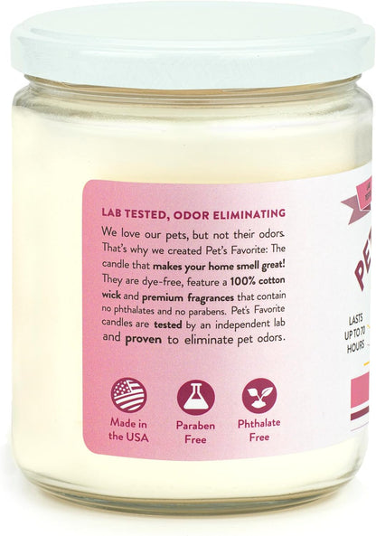 Pet Odor Candle, Clean Burning, Long Lasting Scented Candles with a 70 Hour Burn Time, Very Berry